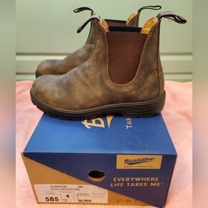 Blundstone 585, rustic brown, size au4
